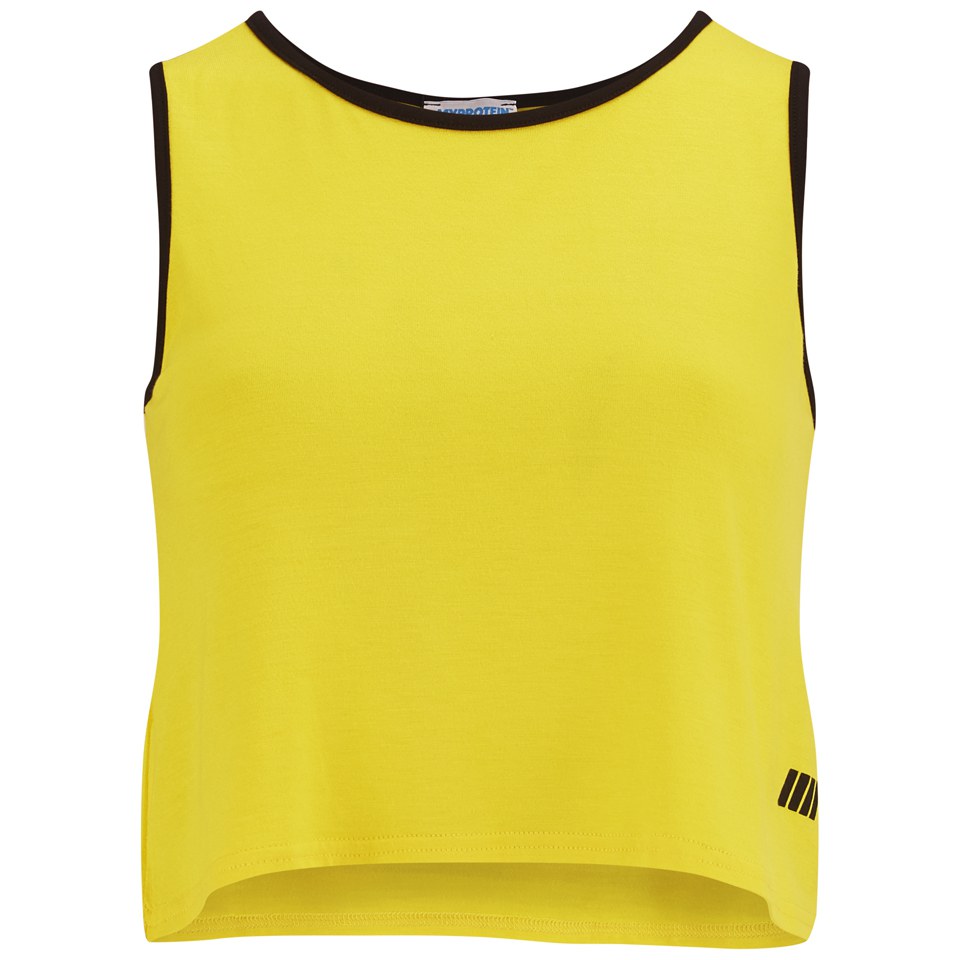 Myprotein Women s Cropped Vest Yellow 12