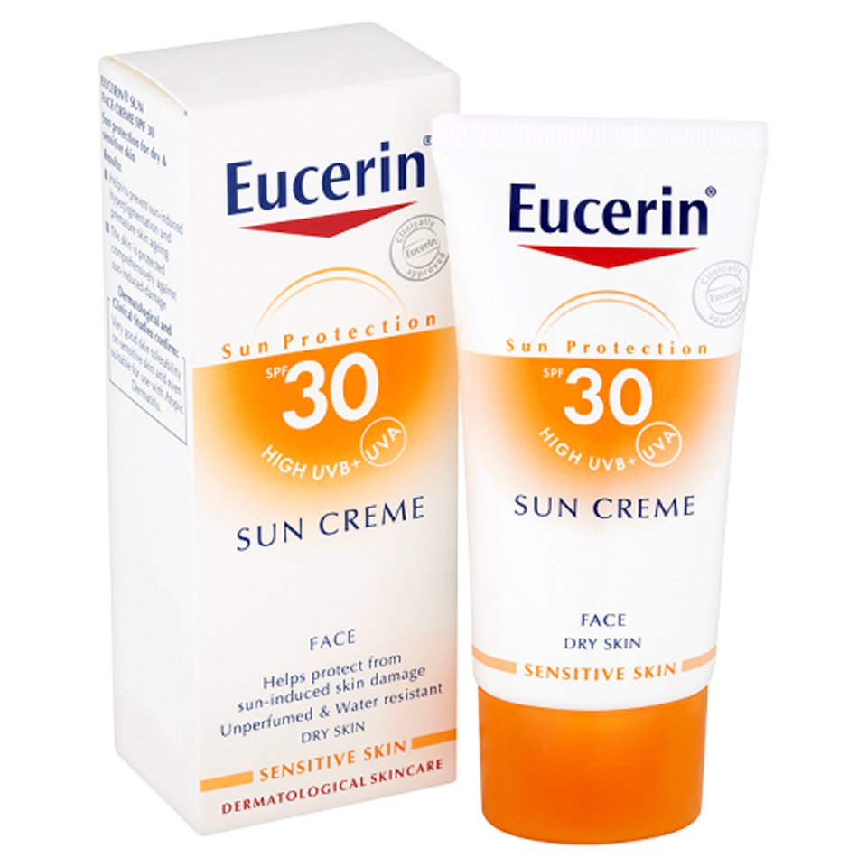 Eucerin® Sun Protection SPF 30 Face Sun Creme (50ml) - FREE Delivery