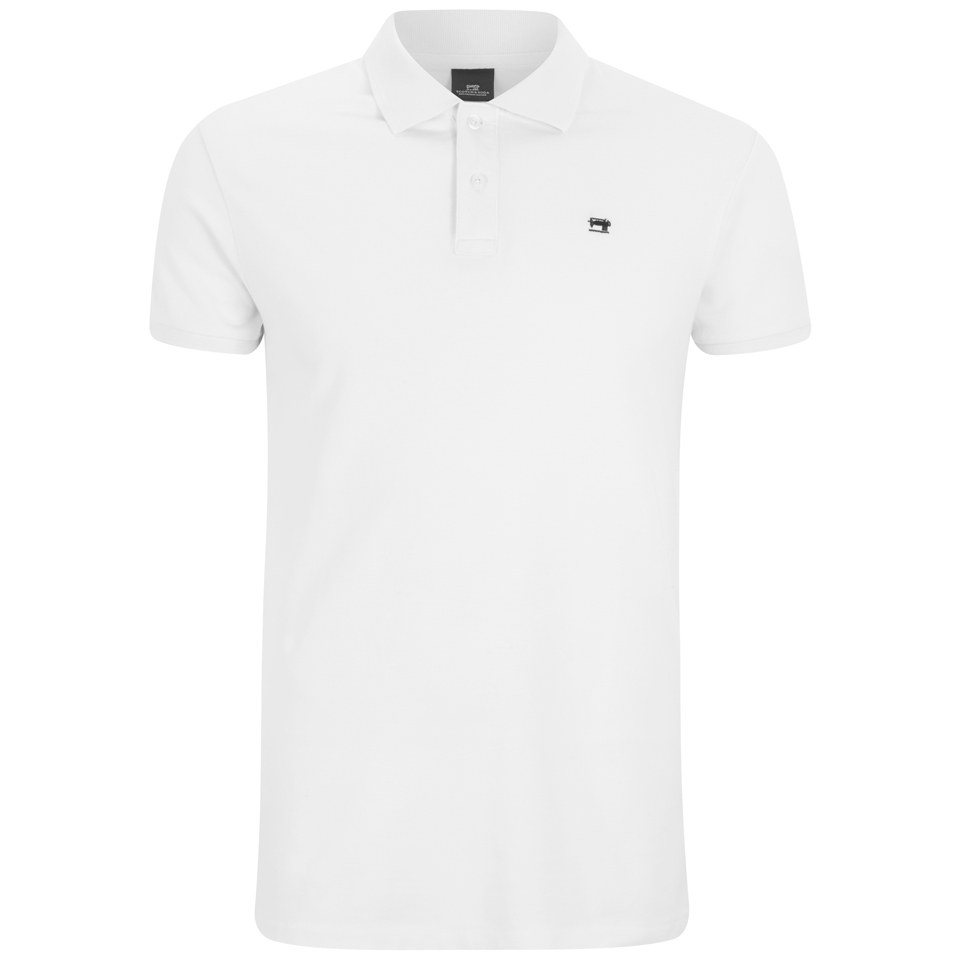 EAN 8718914005074 product image for Scotch & Soda Men's Garment Dyed Polo Shirt - White - XXL | upcitemdb.com