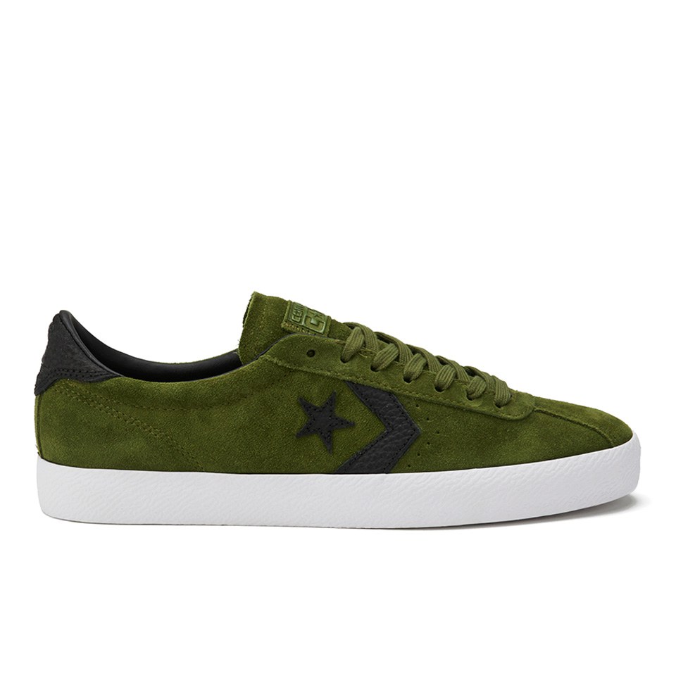 converse cons breakpoint premium suede trainers imperial green white black clothing thehut converse cons breakpoint premium suede trainers imperial green white black clothing thehut