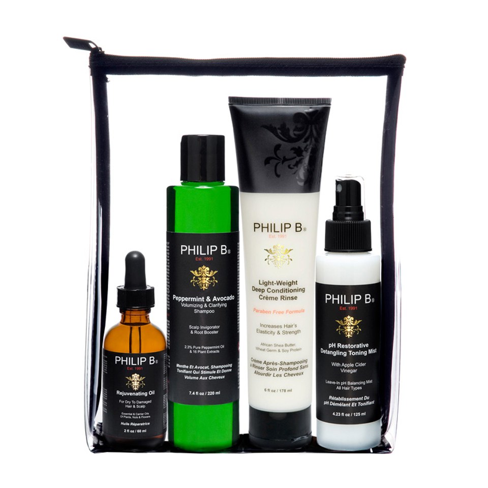 Philip B Four Step Hair and Scalp Treatment Set