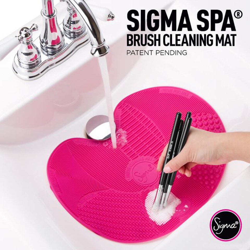 Sigma Spa® Brush Cleaning Mat Free Shipping Lookfantastic