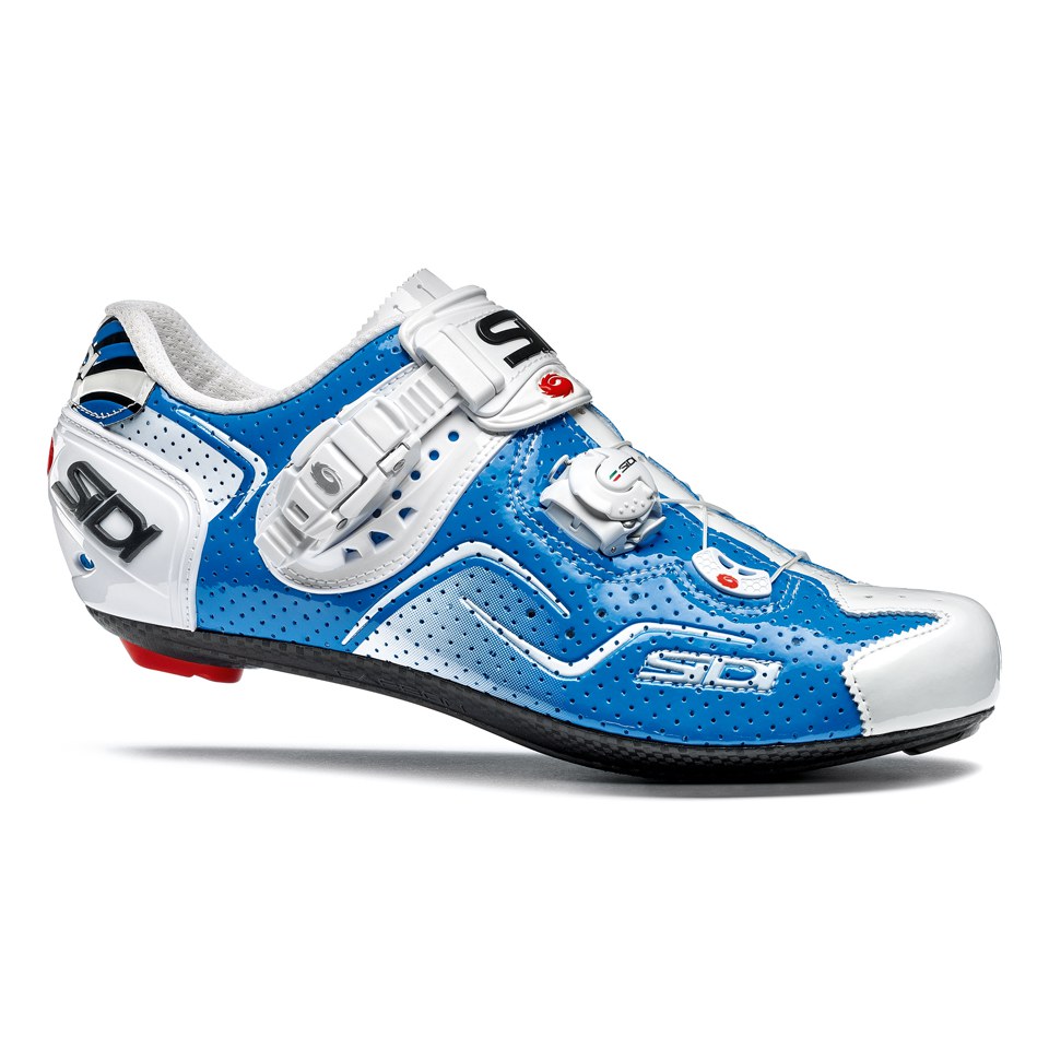 sidi kaos air cycling shoes blue white probikekit uk sidi kaos air cycling shoes blue white probikekit uk