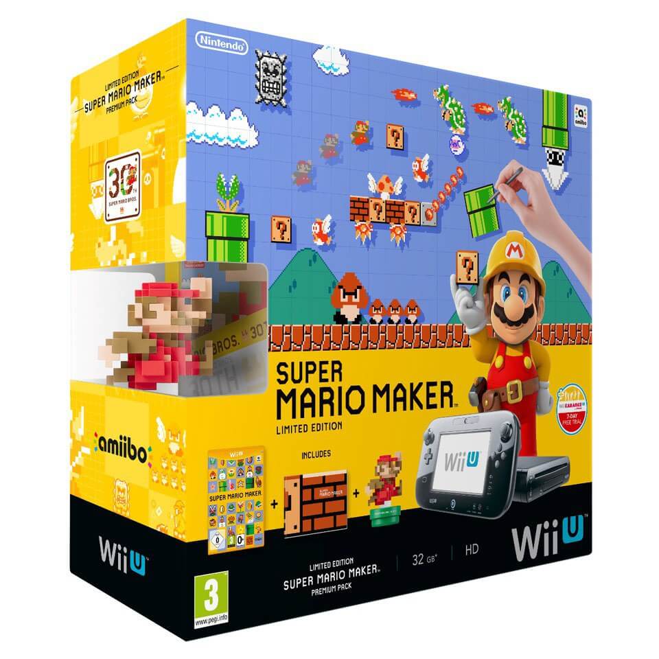 Super Mario Maker Wii U Premium Pack Nintendo Official UK Store