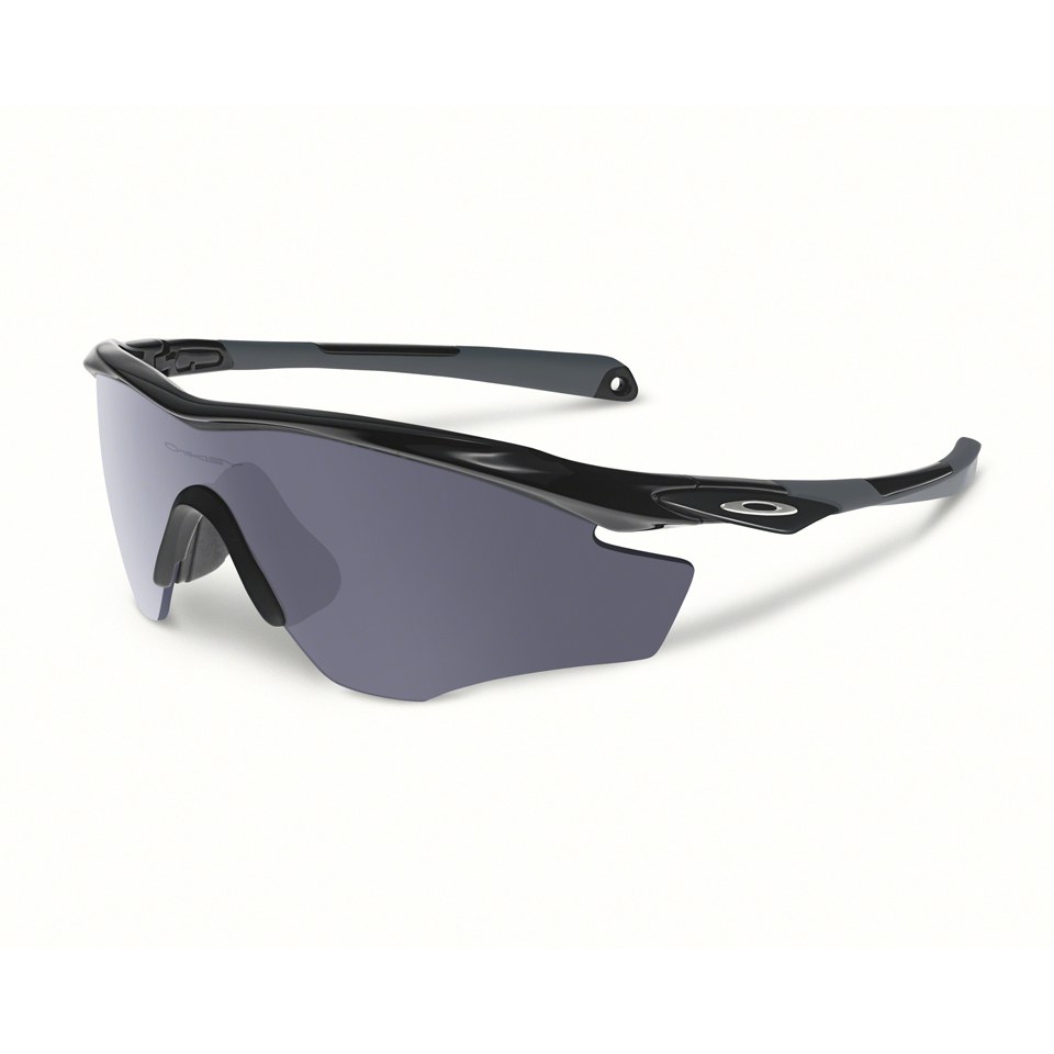 Oakley M2 Frame XL Sunglasses - Polished Black/Grey ...