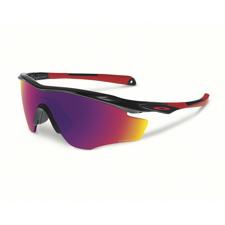 Oakley M2 Frame XL Sunglasses - Polished Black/Prism Road | ProBikeKit UK