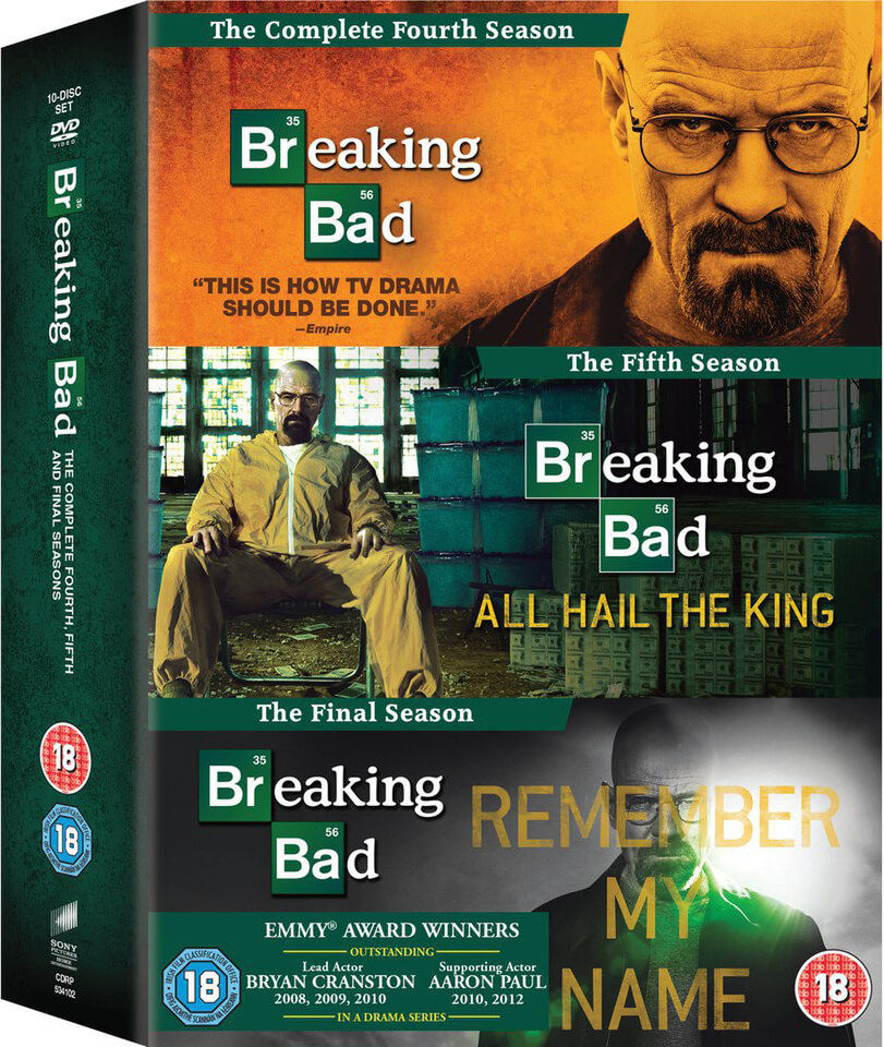 Breaking Bad Final Seasons Box Set (46) DVD