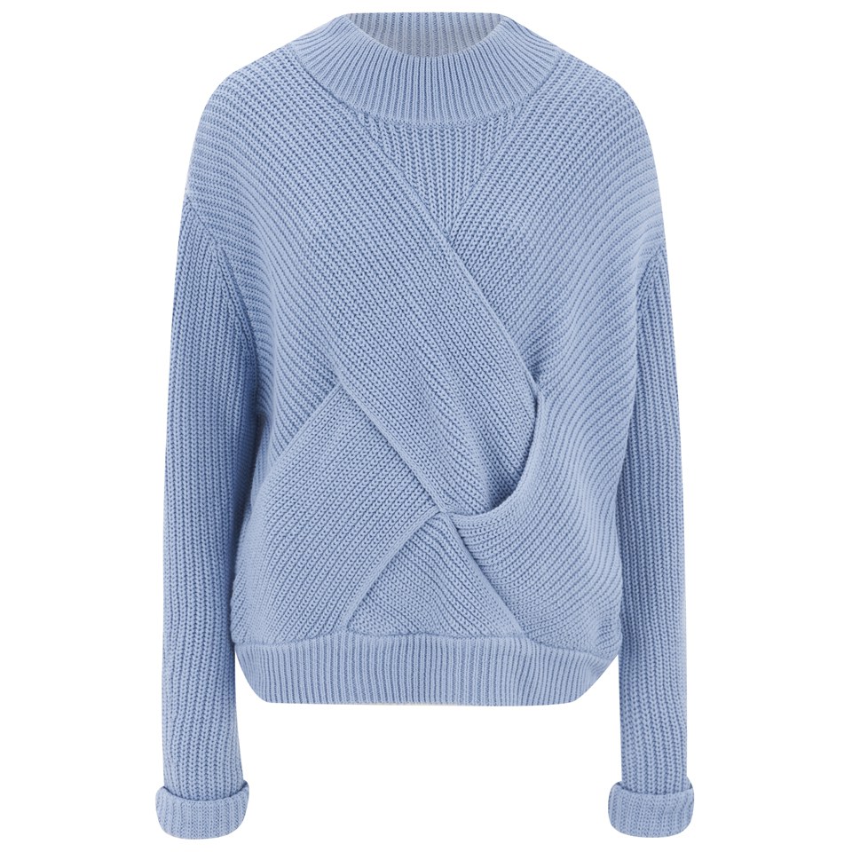 C/MEO COLLECTIVE Women's Shake it Off Jumper - Sky Blue - Free UK ...