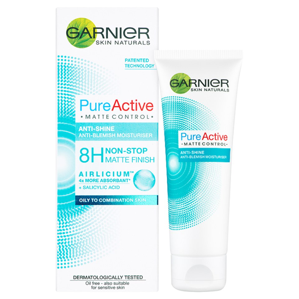 

Garnier Pure Active Matte Control Anti Blemish Face Moisturiser 50ml