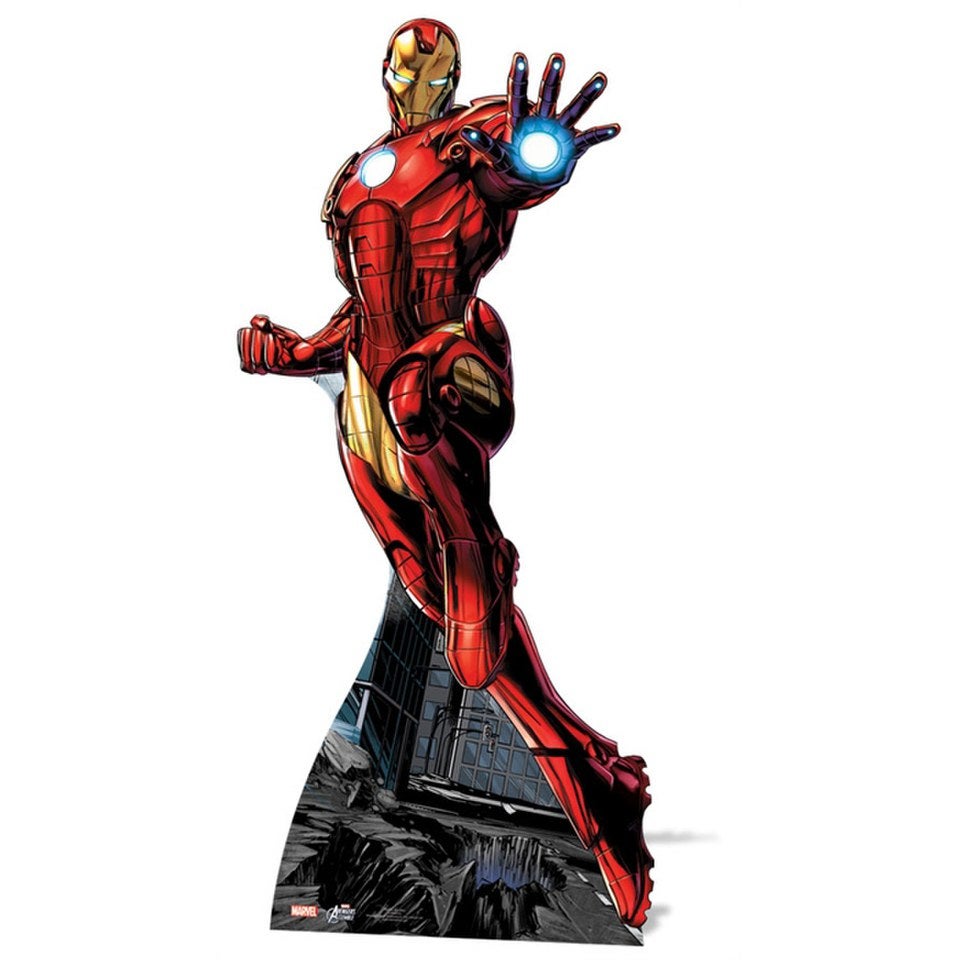 Marvel The Avengers Iron Man Cut Out Merchandise Zavvi