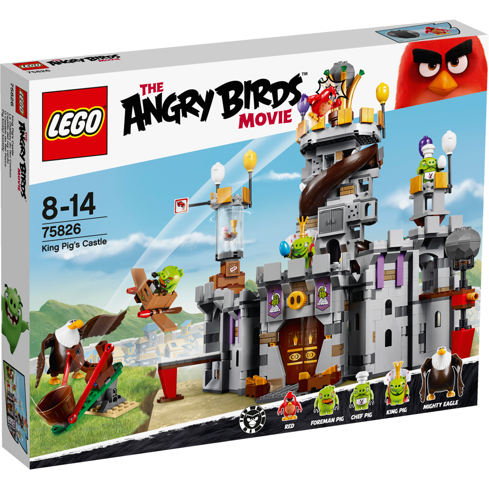 LEGO Angry Birds: King Pig's Castle (75826) Toys  Zavvi