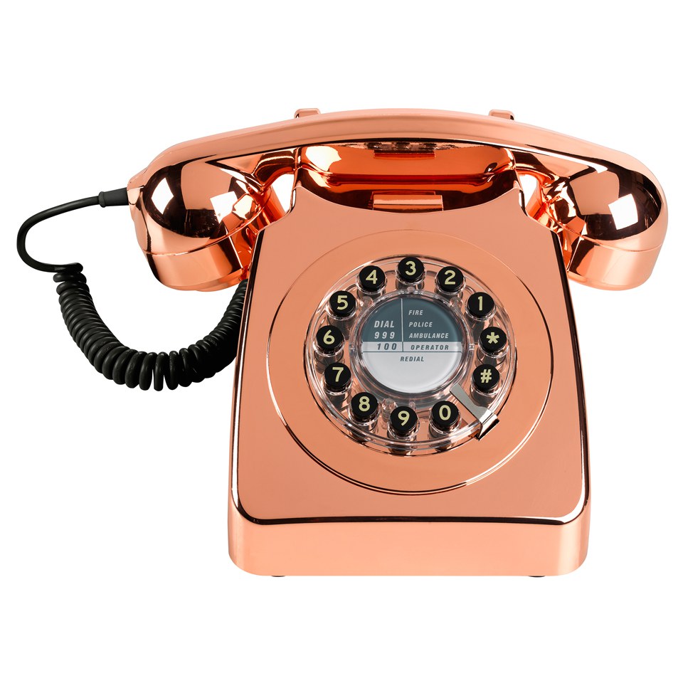 Comprar Retro Metallic 746 Copper Telephone al mejor precio
