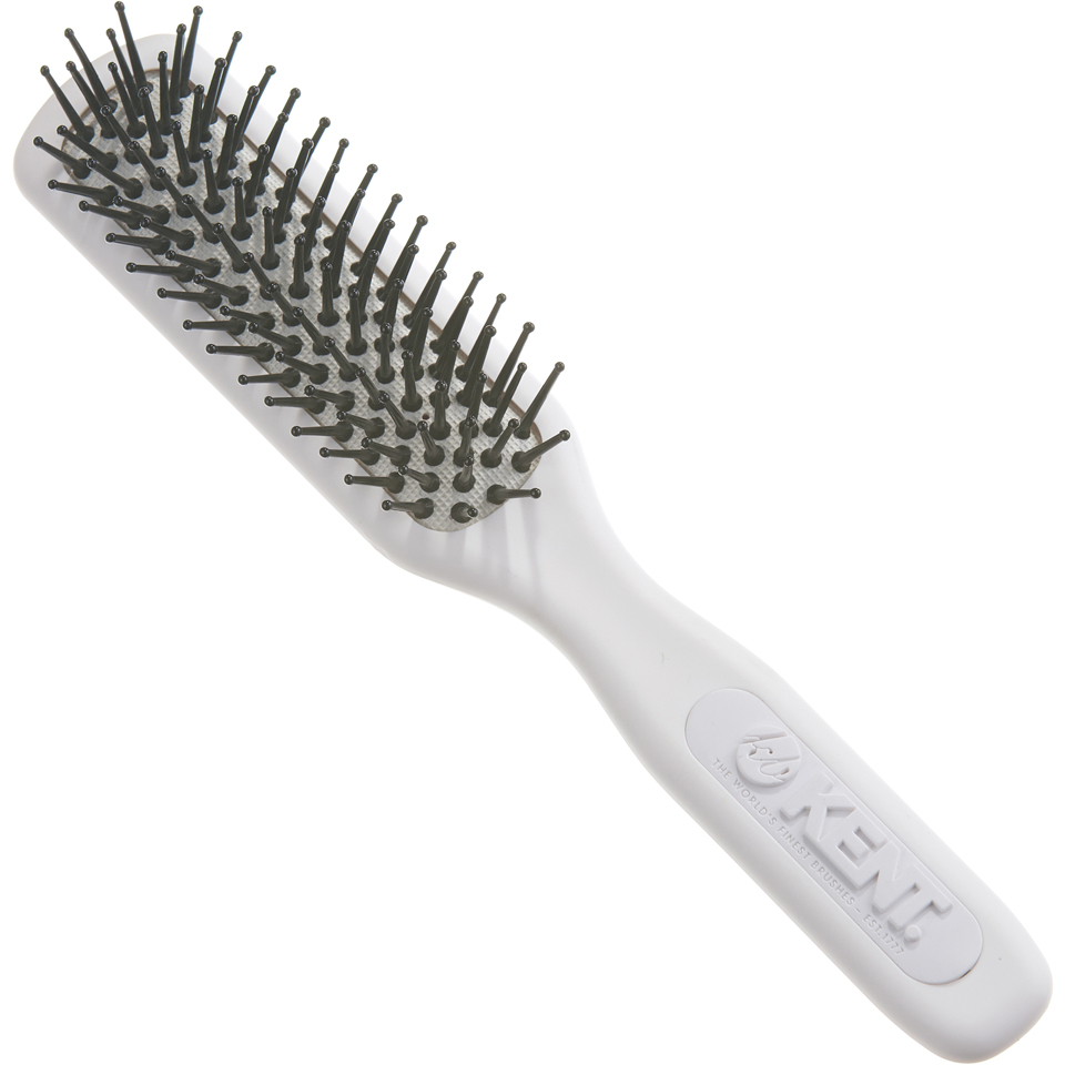 EAN 5011637001211 product image for Kent AH11W AirHeadz Narrow Fine Pin Cushioned Hair Brush - White | upcitemdb.com