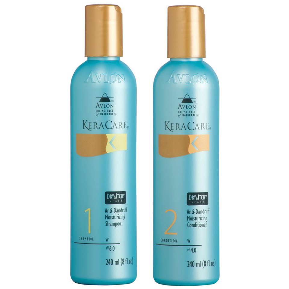 KeraCare Dry and Itchy Scalp Shampoo and Conditioner lookfantastic.com imagine