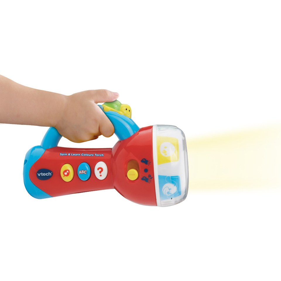 Vtech Baby Spin & Learn Colours Torch Toys Zavvi