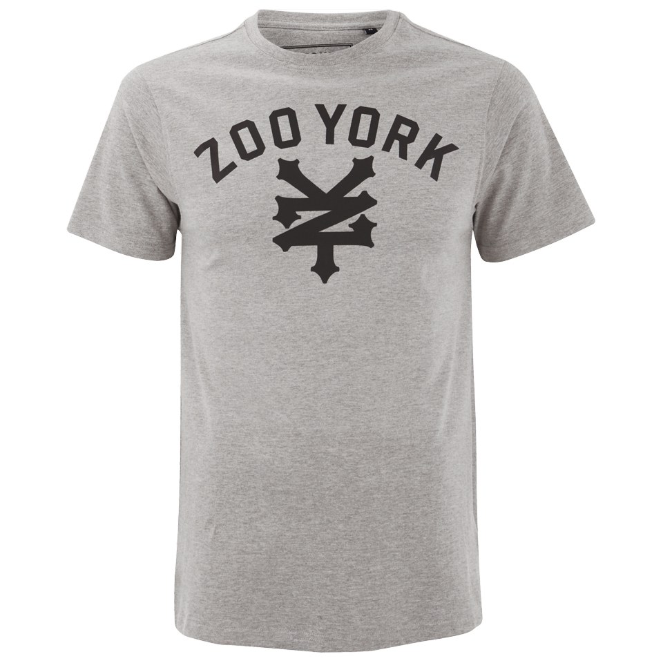Zoo York Men's Templeton T-Shirt - Ath Grey Clothing | Zavvi