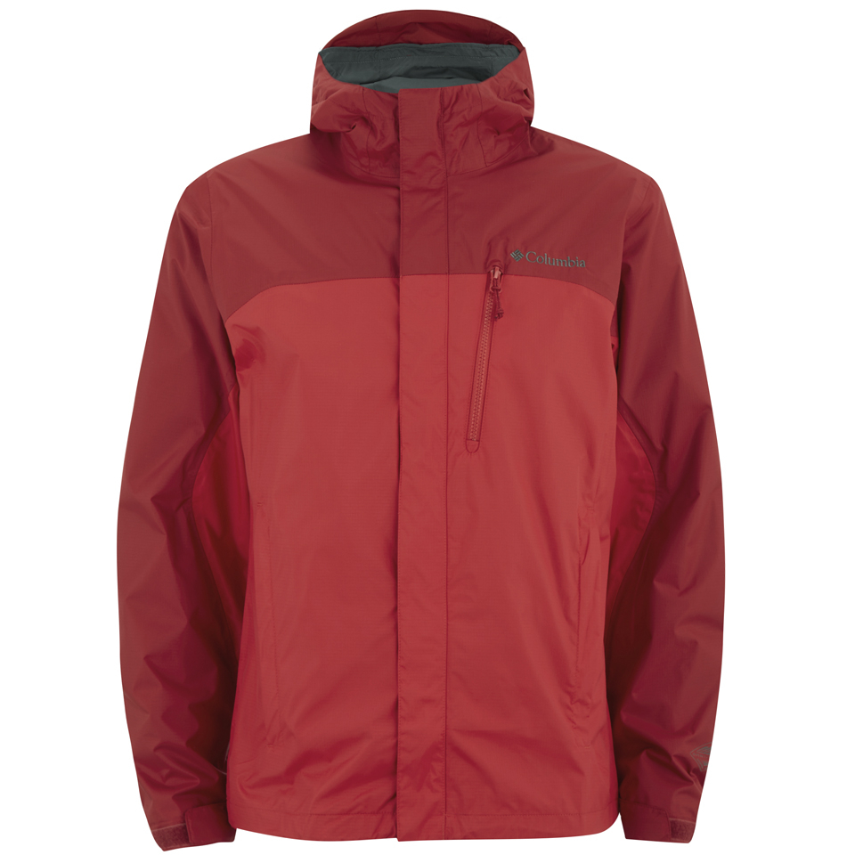 Columbia Men's Pouring Adventure Jacket - Bright Red Clothing | TheHut.com