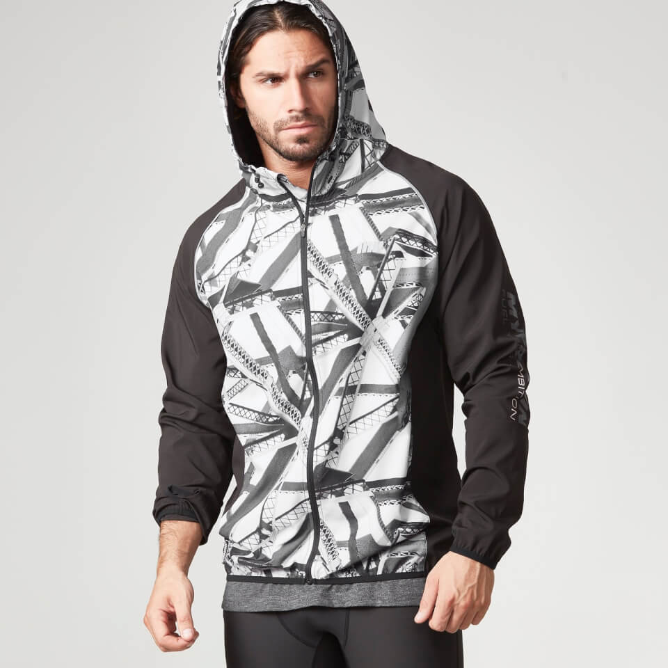 Myprotein Men's Running Jacket - Black - XL Myprotein Men's Running Jacket - Black - XL