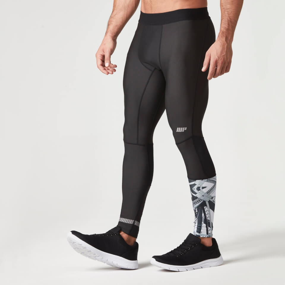 Myprotein Men's Training Tights - Black - L Myprotein Men's Training Tights - Black - L