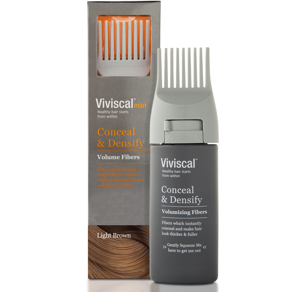 Comprar Viviscal Hair Thickening Fibres for Men, Castaño claro al mejor precio