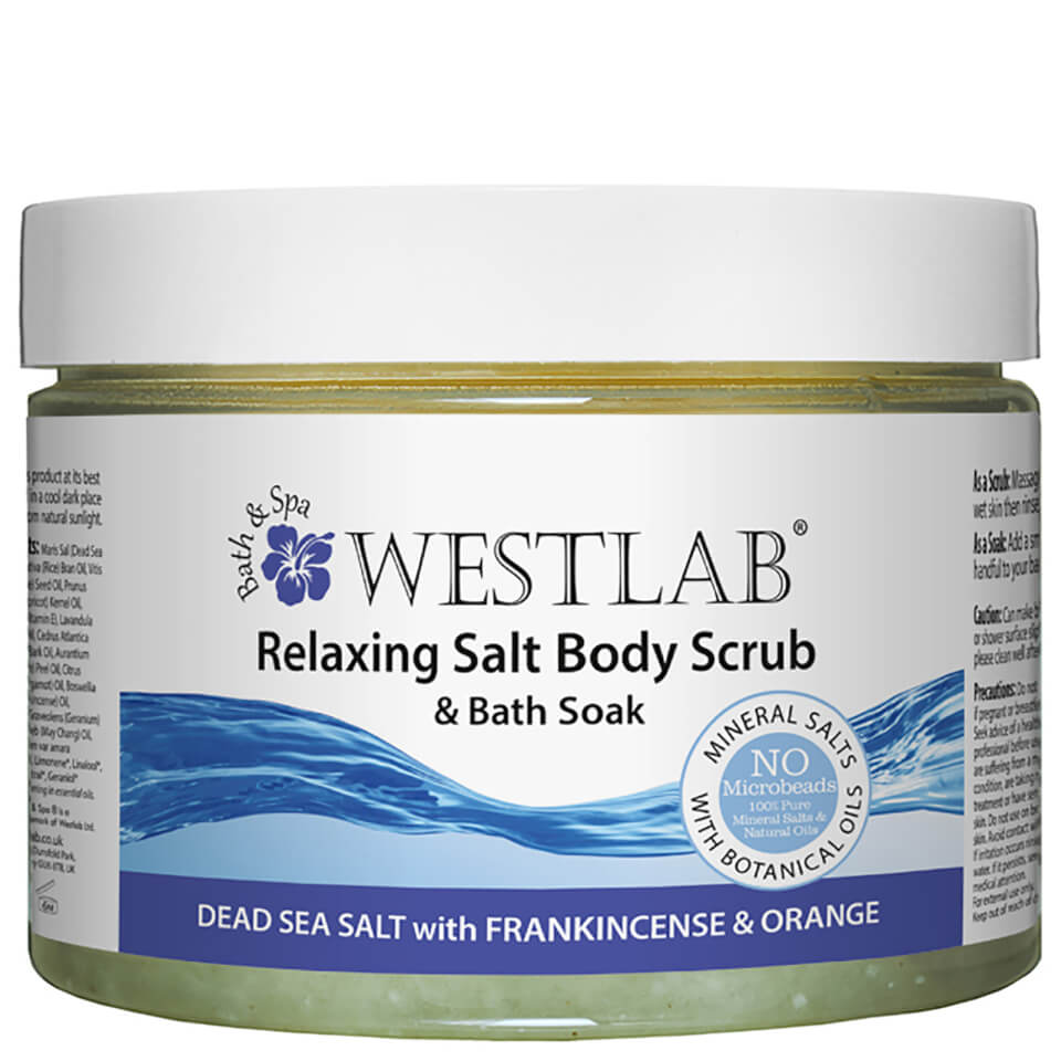 Westlab Relax Dead Sea Salt Body Scrub BeautyExpert