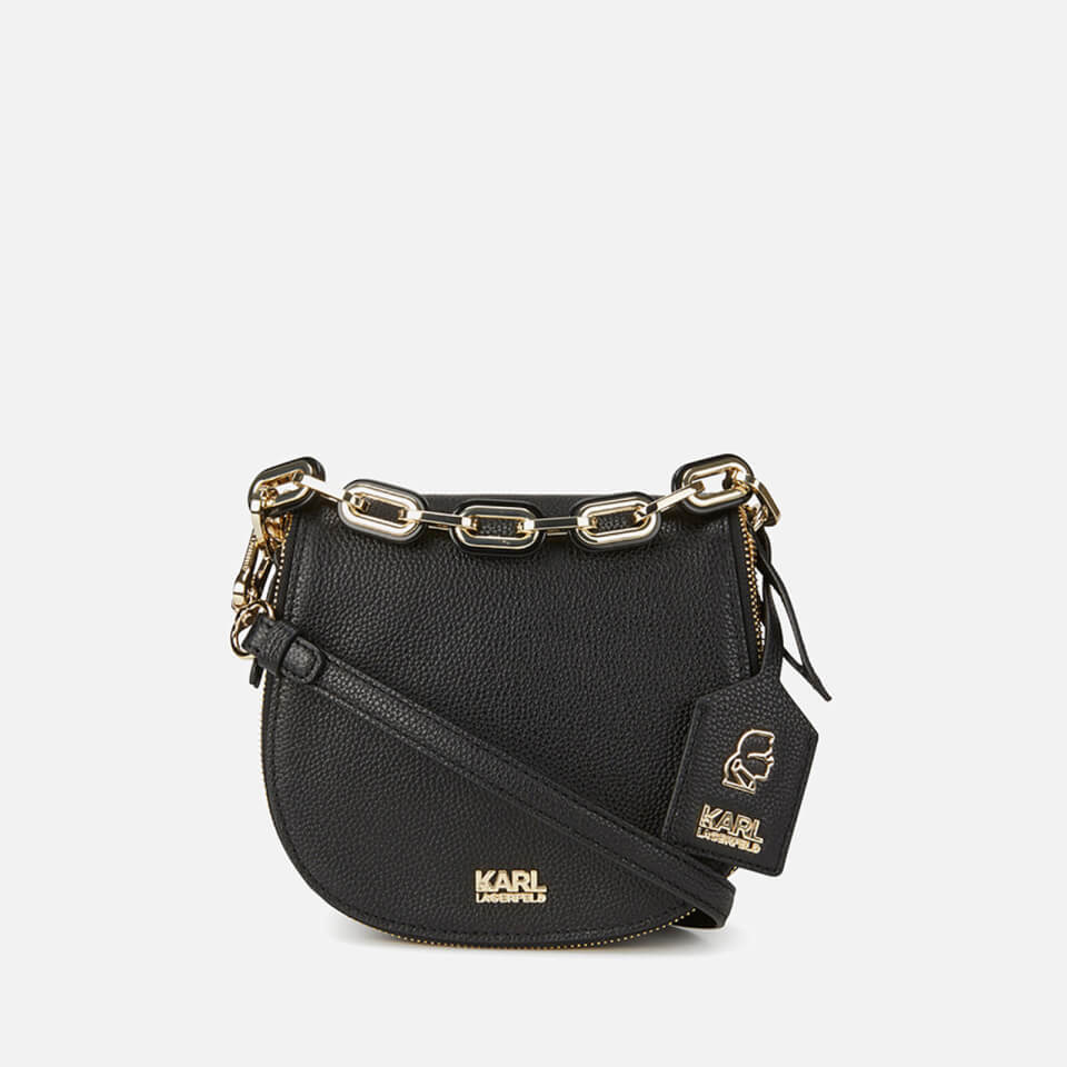 Karl Lagerfeld Women's K/Grainy Satchel Bag Black