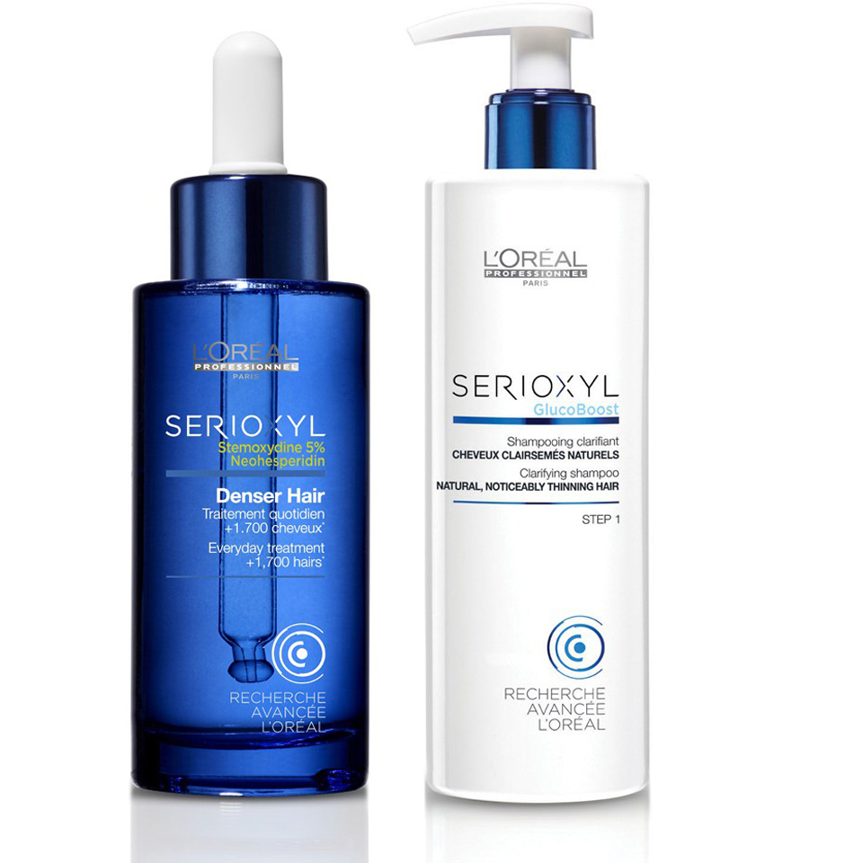 LOral Professionnel Serioxyl Denser Hair Treatment And Shampoo