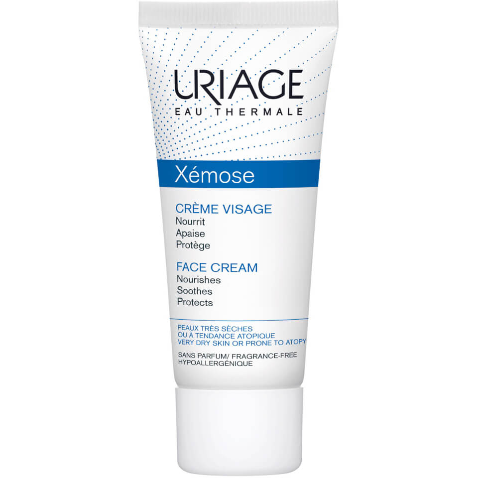 Uriage Xemose, Face Cream, Fragrance-Free, 1.35 fl oz (40 ml)
