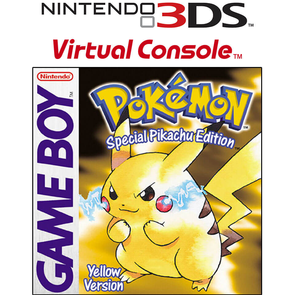 pokemon yellow virtual console