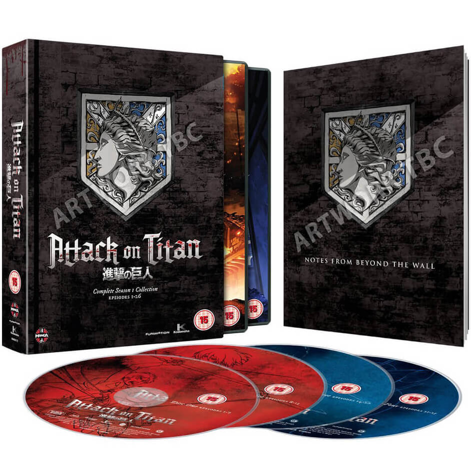 Attack On Titan Blu Ray Box Set