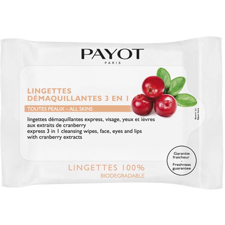 

PAYOT Express 3-In-1 Cleansing Face Wipes