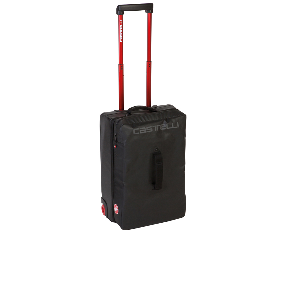 Castelli - ROLLING TRAVEL BAG | Travel bags CASTELLI ROLLING TRAVEL BAG XL BLACK/RED | Travel bags