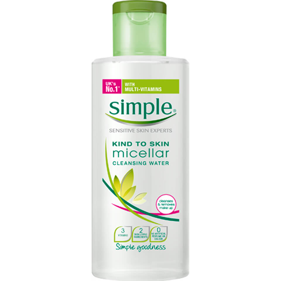 Body Skin Care Cleansing Water Kind To Skin Micellar 200ml By Simple