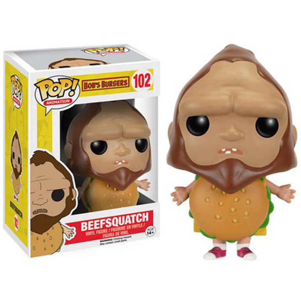 Bob's Burgers Beefsquatch Pop! Vinyl Figure Merchandise Zavvi