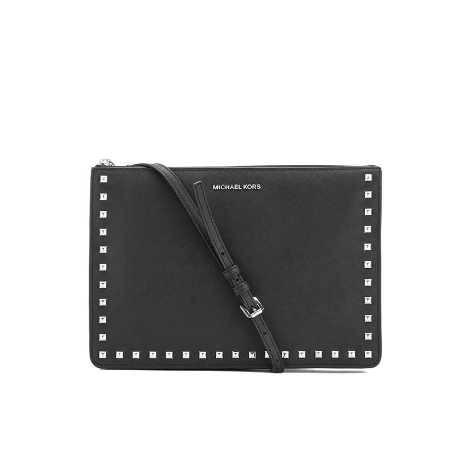 michael kors black clutch bag uk