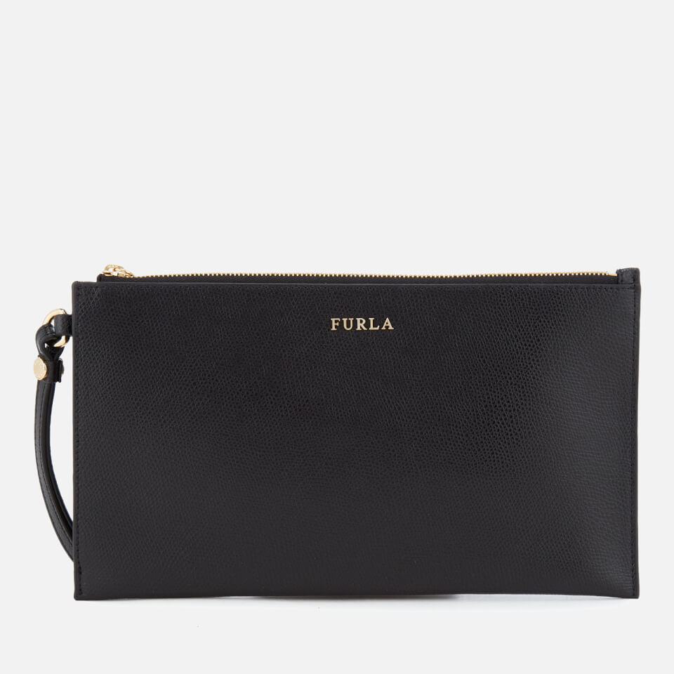 Furla Women's Babylon XL Envelope Clutch Bag Black