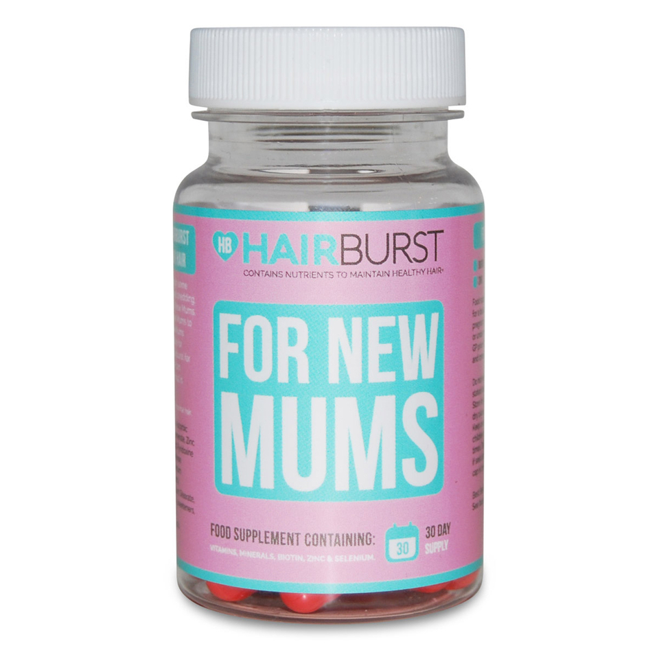 Hairburst Vitamins for New Mums - 30 capsules  Free Shipping  Lookfantastic