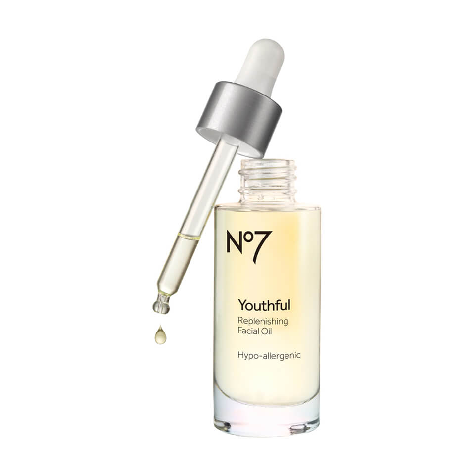 Boots No.7 Youthful Replenishing Facial Oil SkinStore