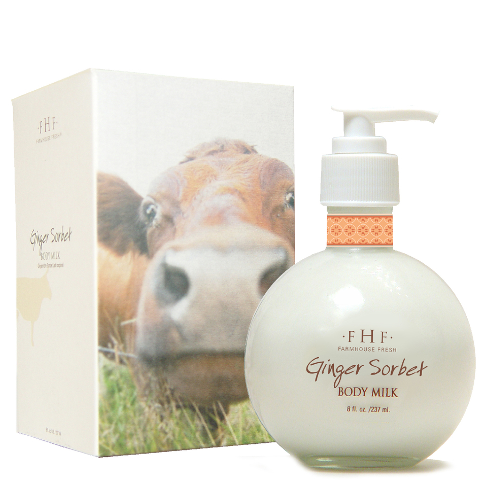 UPC 813439010898 product image for FarmHouse Fresh Ginger Sorbet Body Milk 8oz | upcitemdb.com