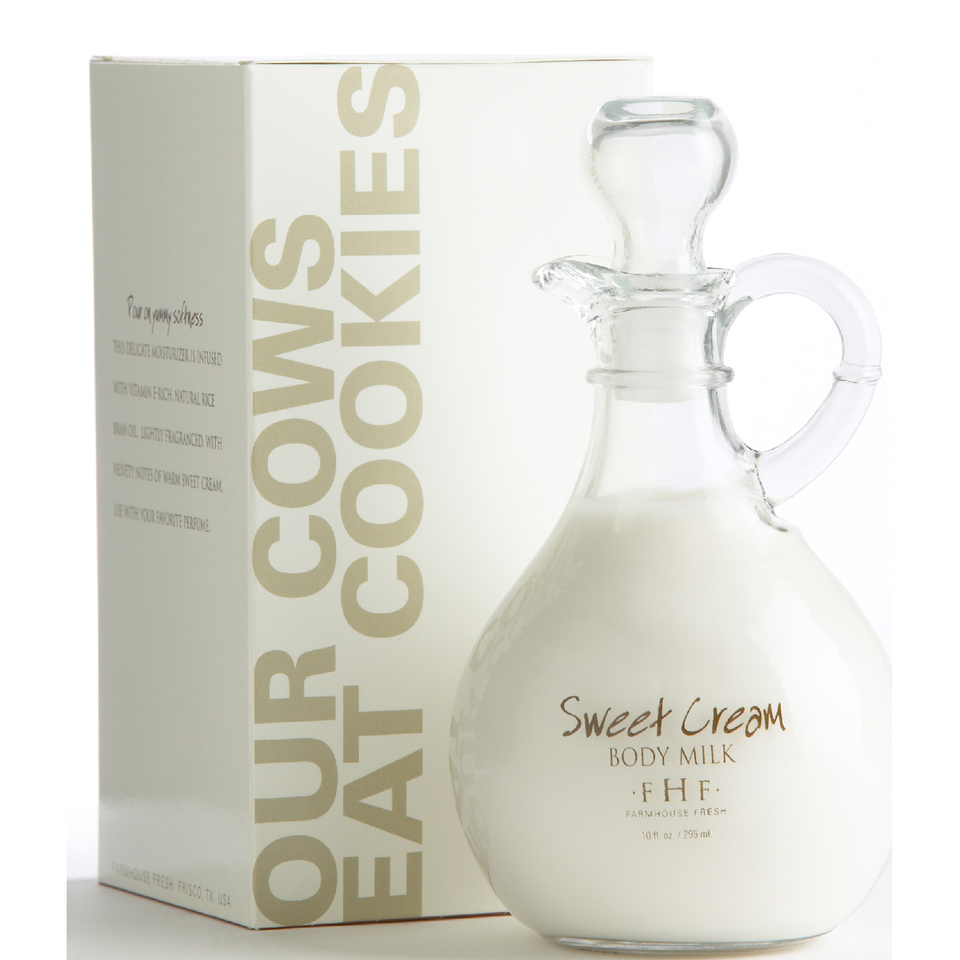 UPC 813439010171 product image for FarmHouse Fresh Sweet Cream Body Milk Cruet 10oz | upcitemdb.com