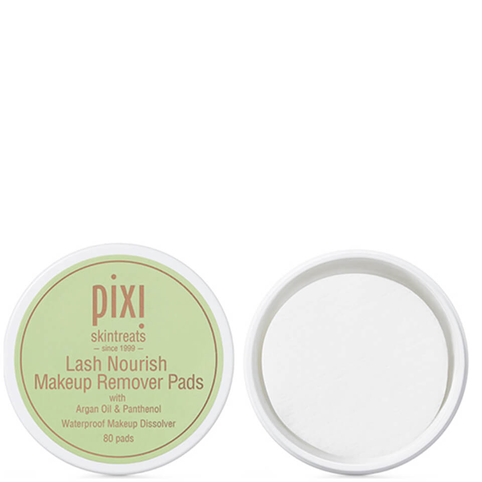 PIXI Lash Nourish MakeUp Remover Pads (Pack of 80) Free Shipping Lookfantastic