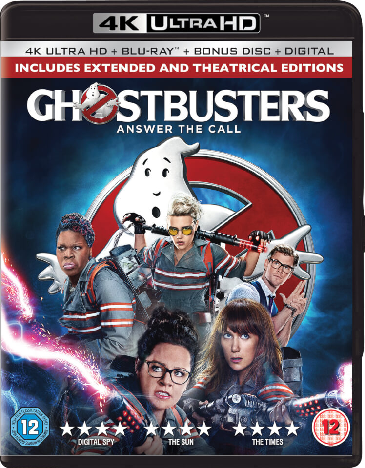 Ghostbusters (2 Disc 4K Ultra HD & Blu-Ray) Blu-ray ...