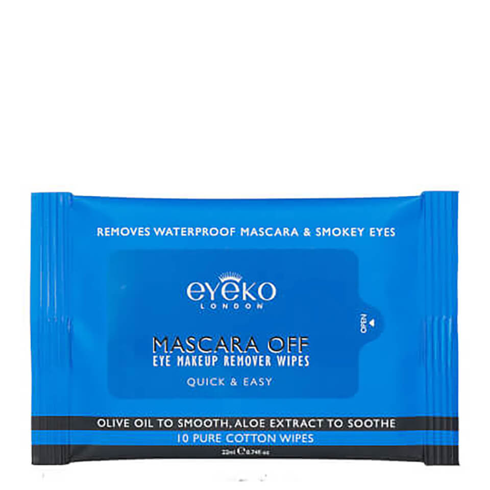 Mascara Off Wipes | Eyeko US