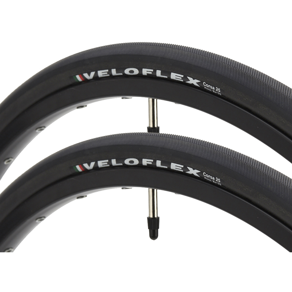 Veloflex Corsa 25 Clincher Tyre Twin Pack Probikekit Com