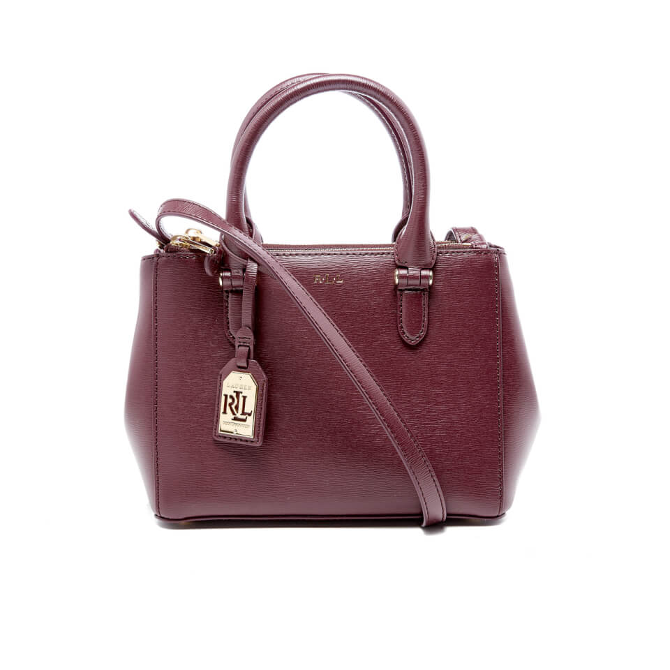 ralph lauren mini zip satchel