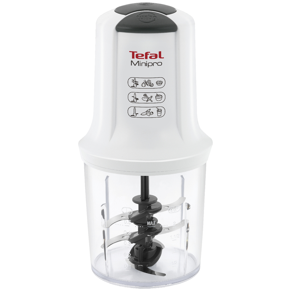 EAN 3045380010277 product image for Tefal MQ714140 Minipro White Mini Chopper | upcitemdb.com