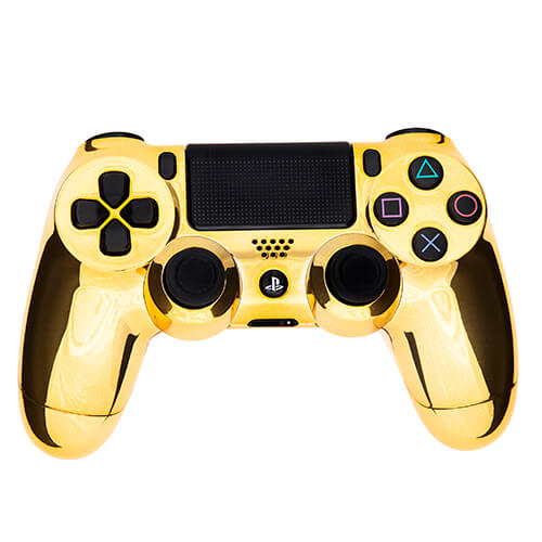 Playstation 4 Custom Controller - Chrome Gold Edition ...