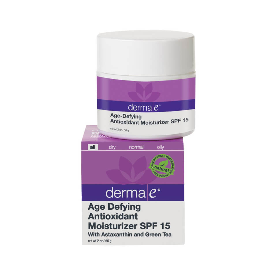 derma e Age-Defying Moisturizer SPF 15 with Astaxanthin and 