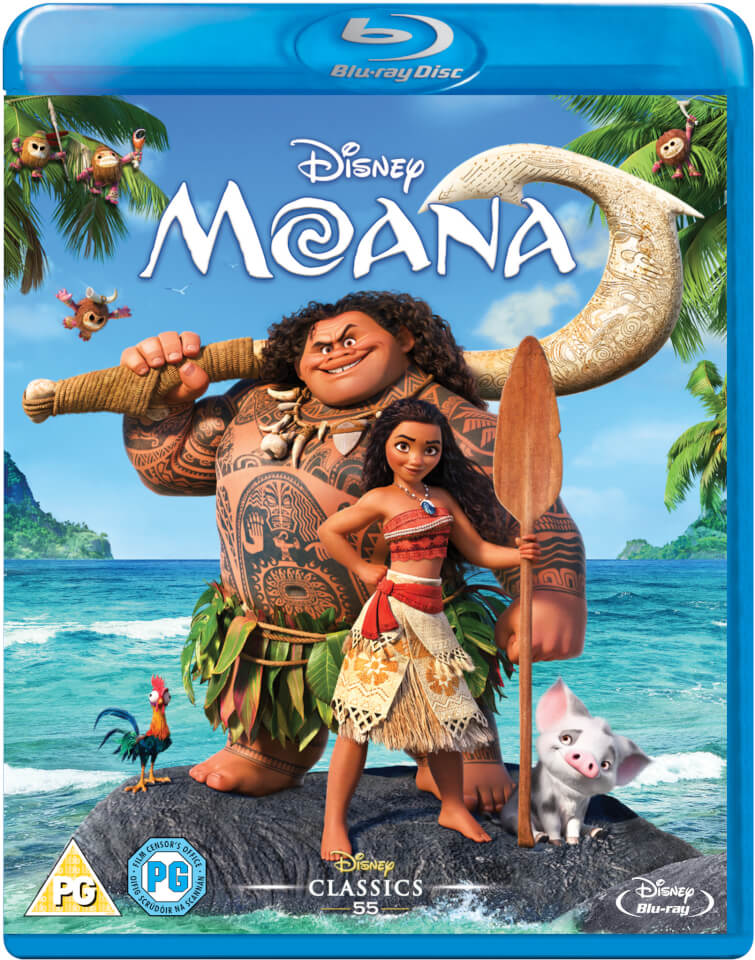 Moana Blu-ray  Zavvi