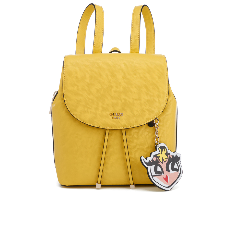 UPC 190231000341 product image for Guess Women's Pinup Pop Backpack - Lemon | upcitemdb.com